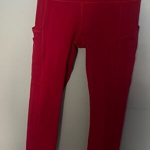 lululemon  Red Leggings